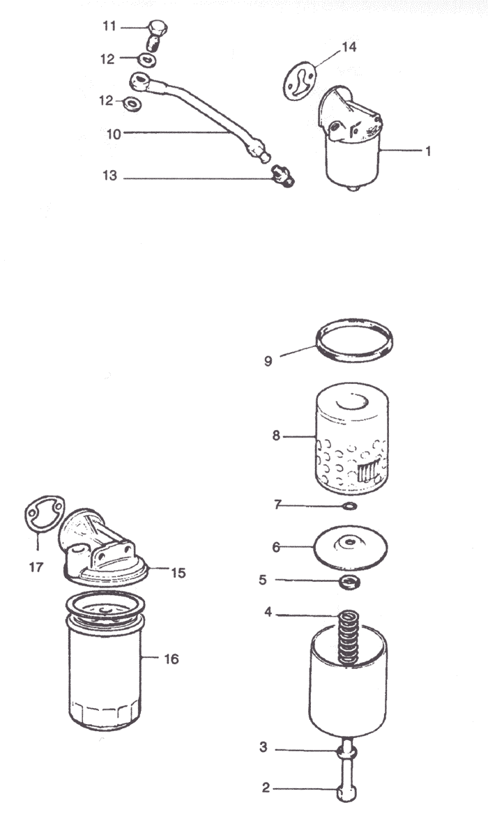 Oil Filter Components