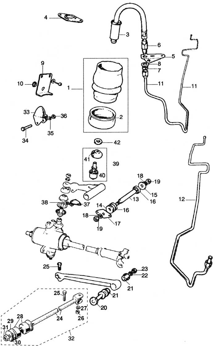 Front Hydrolastic Displacer Suspension ( Known as Wet Suspension )